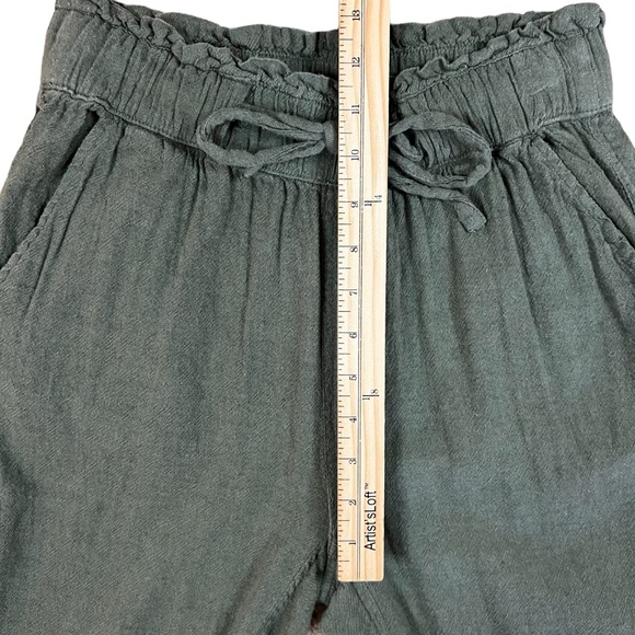 Hollister XS Olive Green Ultra High Rise Drawstring Jogger Pants - Picture 10 of 12